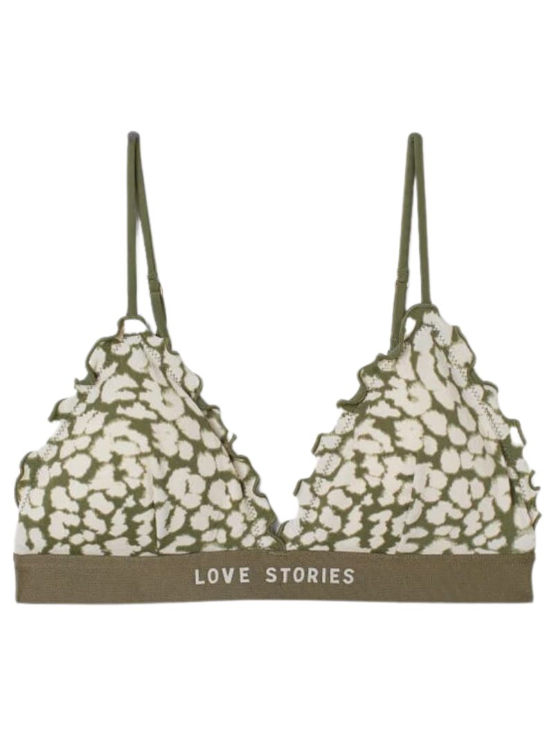 LOVE STORIES STATEMENT BIKINI TOP