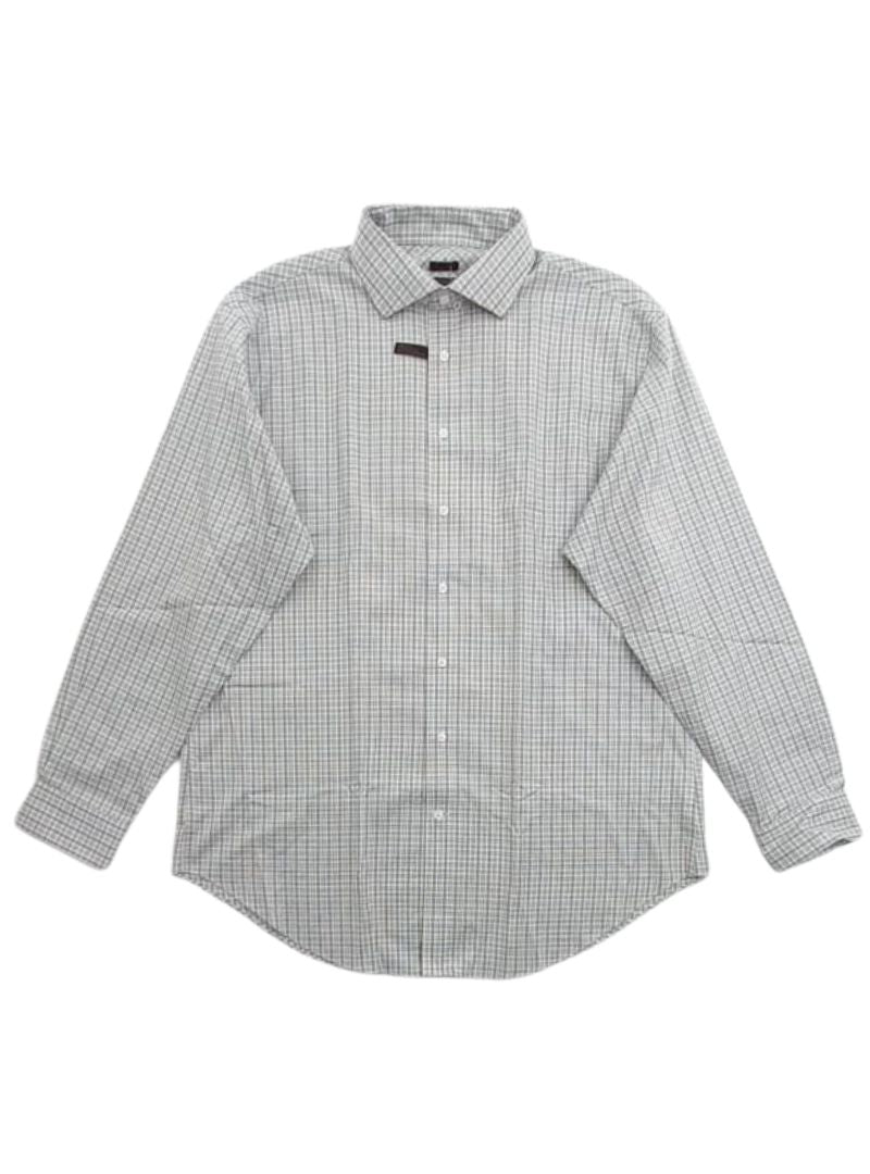 CHECKER TAILOR FIT LONG SLEEVE SHIRT