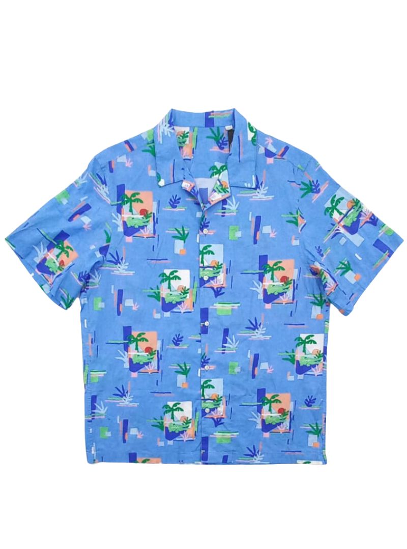 SHORT SLEEVE BEACHY SHIRT