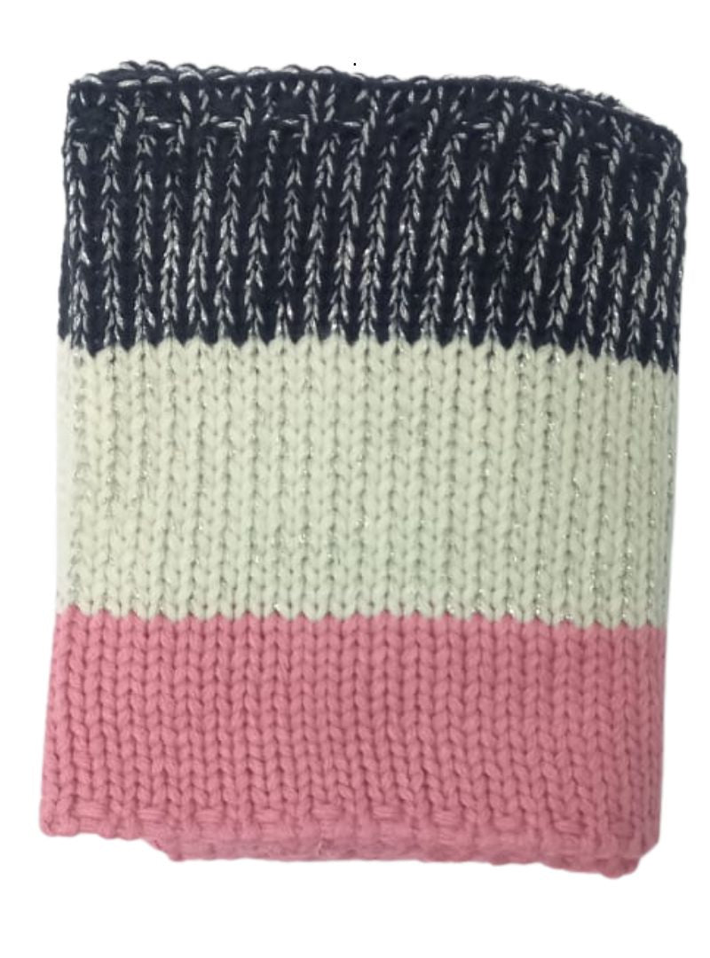 S.oliver Kids Detailed Knit Scarf - Navy