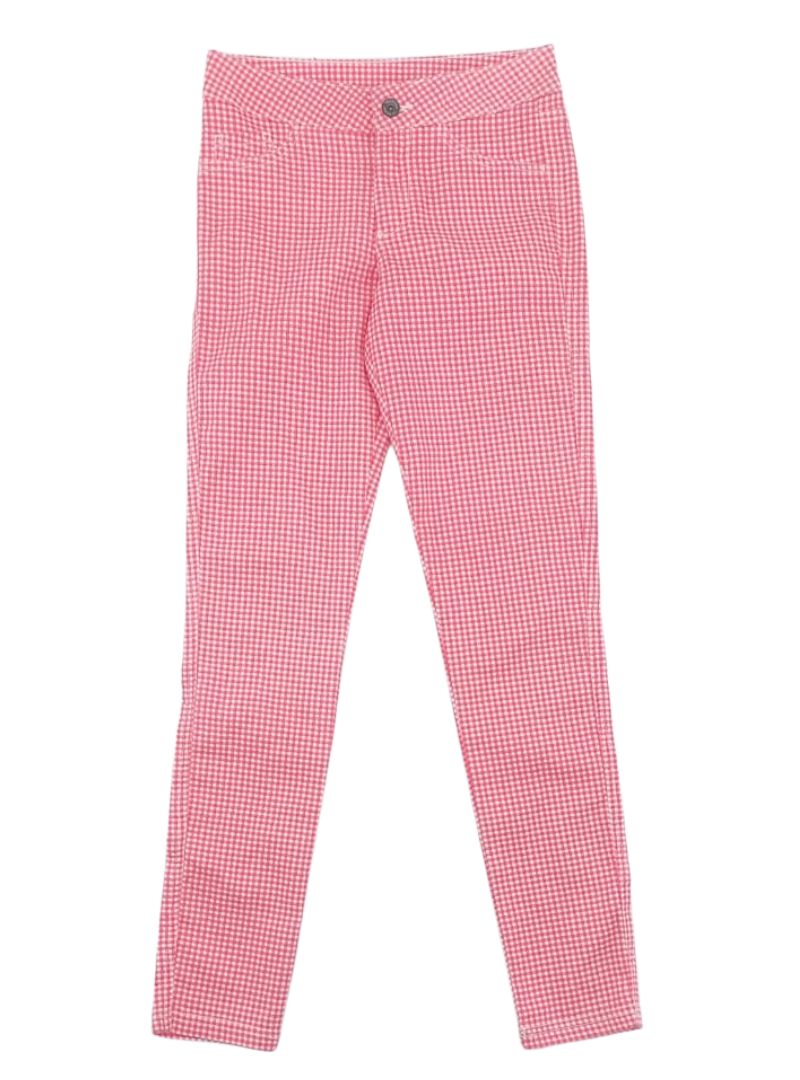 CHECKERD DETAILED SKINNY FIT JEGGING