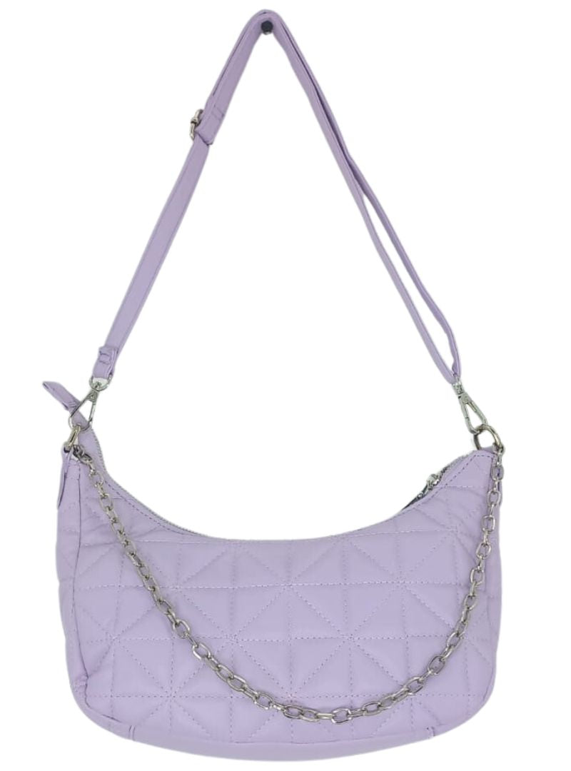 QUILTED CHAIN SHOULDER BAG