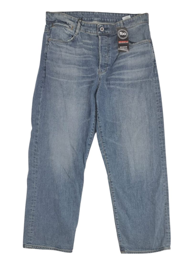 TEDIE ULTRA HIGH WAIST STRAIGHT ANKLE DENIM