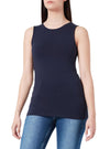 BASIC SLEEVELESS STRETCH TEE