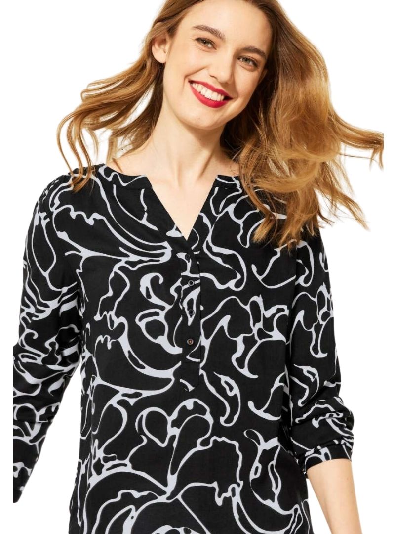 PATTERNED BLOUSE