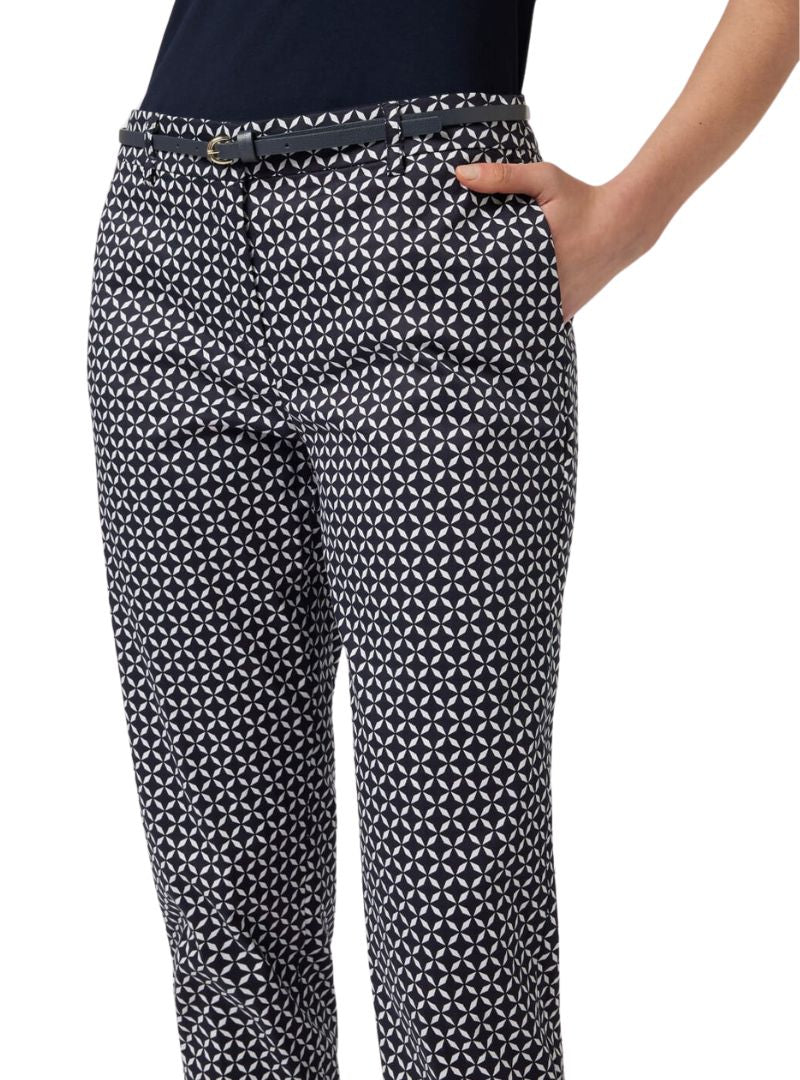 PATTERNED TROUSER (WITHOUT BELT)