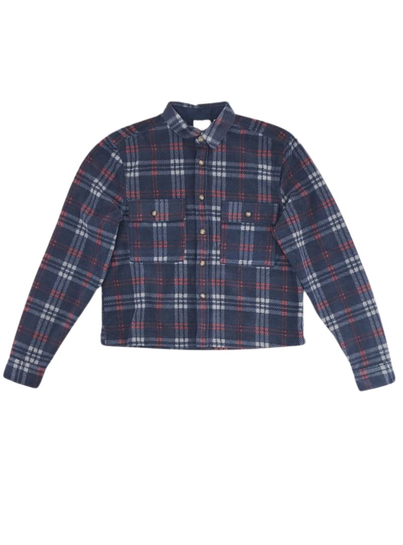 CHECKERD PATTERN DETAILED SHACKET