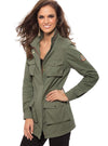MILITARY LOOK 4 POCKET JACKET