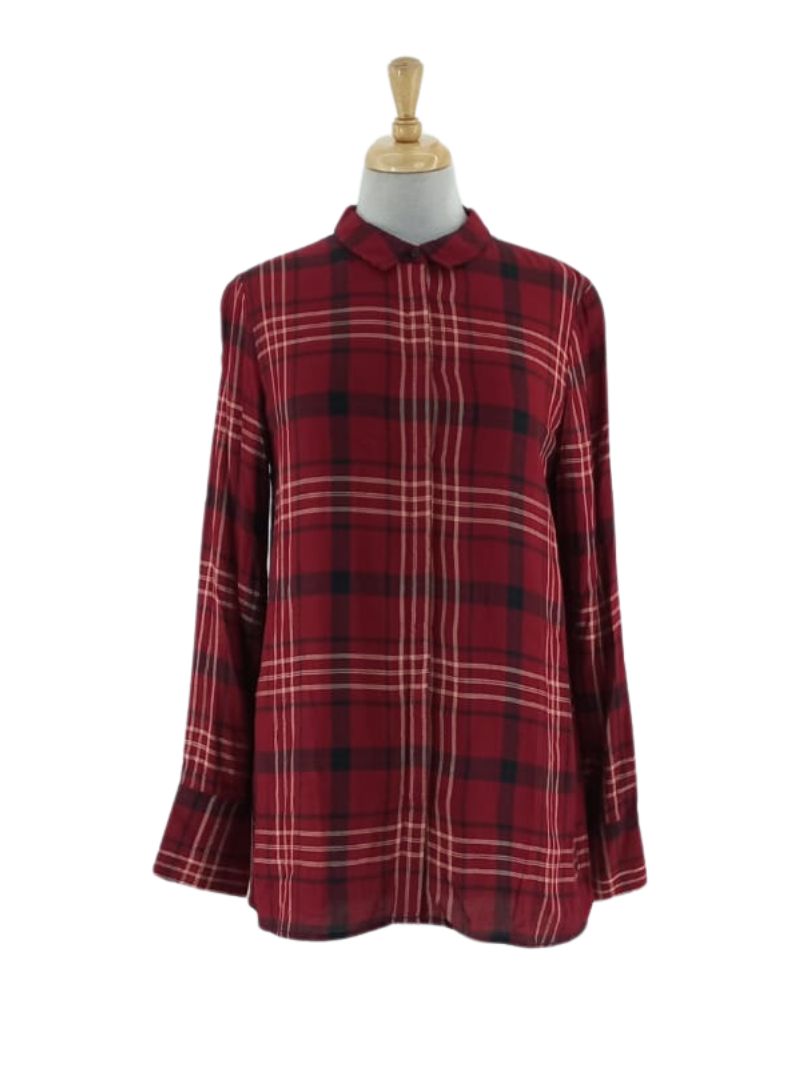 CHECKERD FLANNEL SHIRT