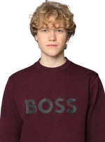 Boss Mens Sweatshirt - Plum