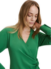 Reserved Ladies Tie Detail Dress - Green