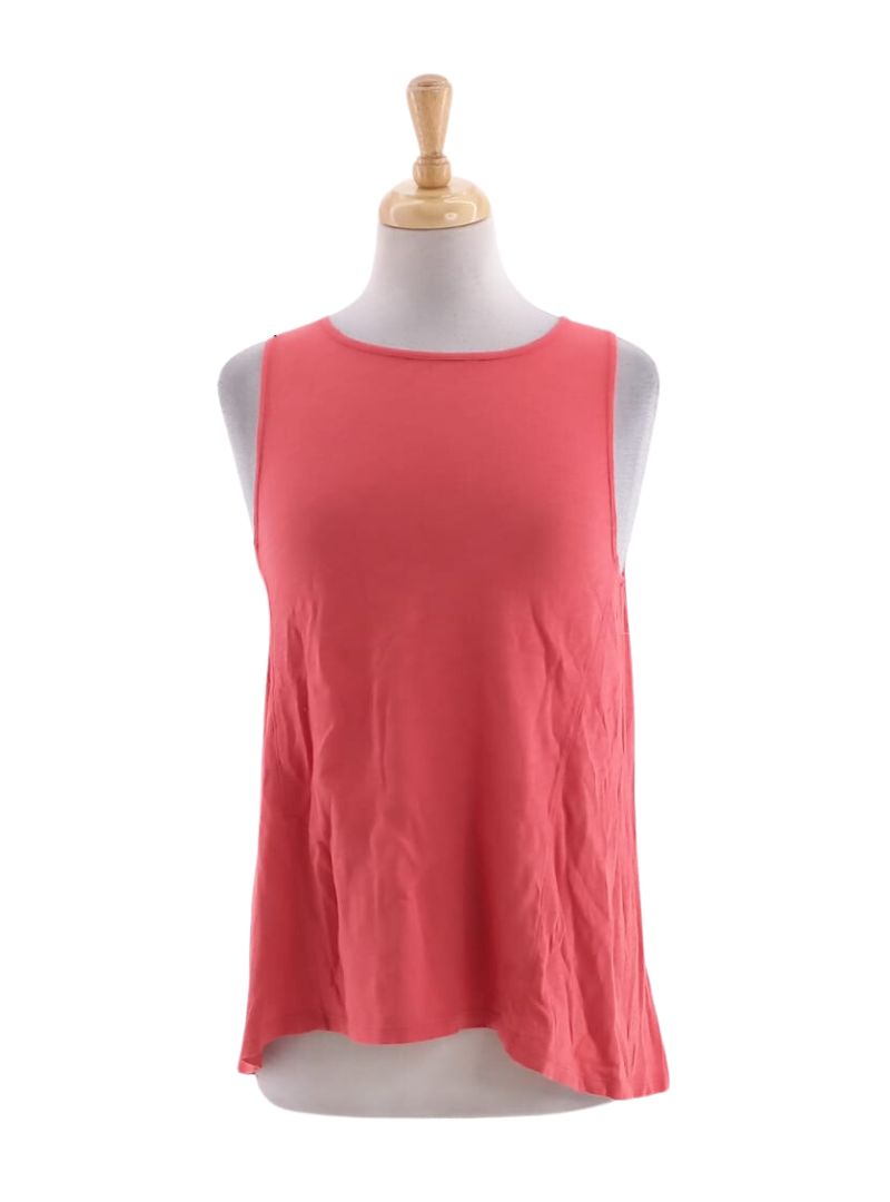 BASIC SLEEVELESS FLARE TANK TOP