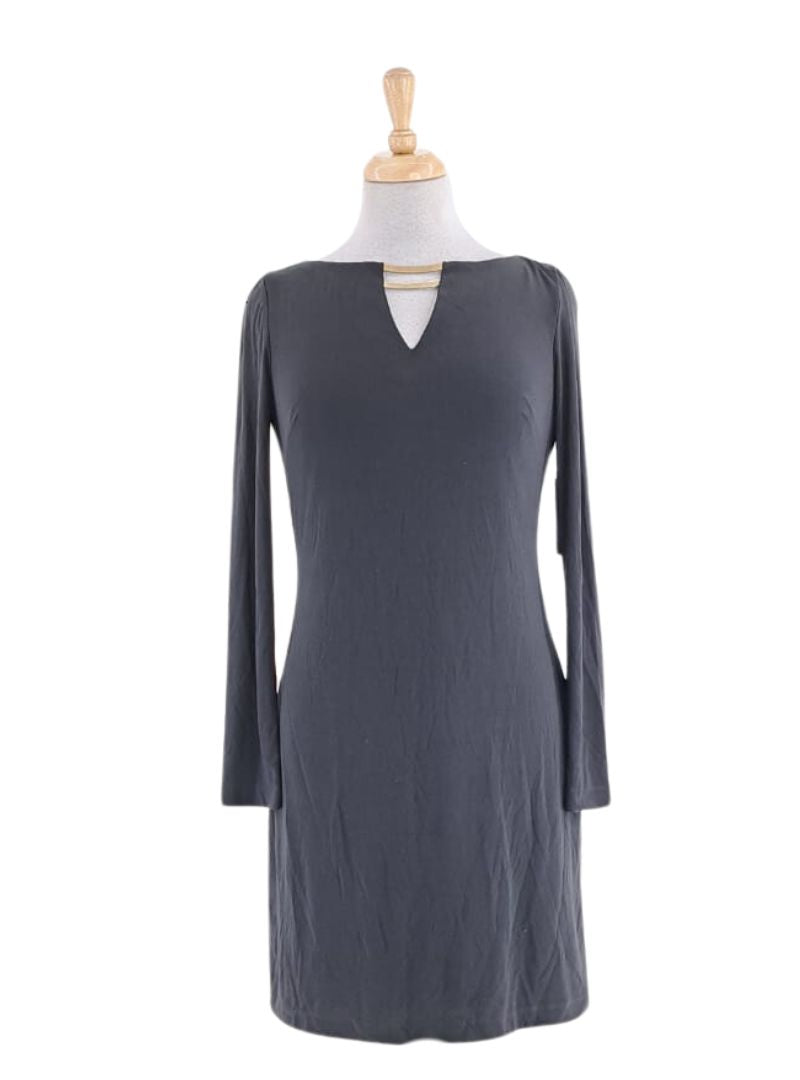 BASIC ZIP UP DRESS