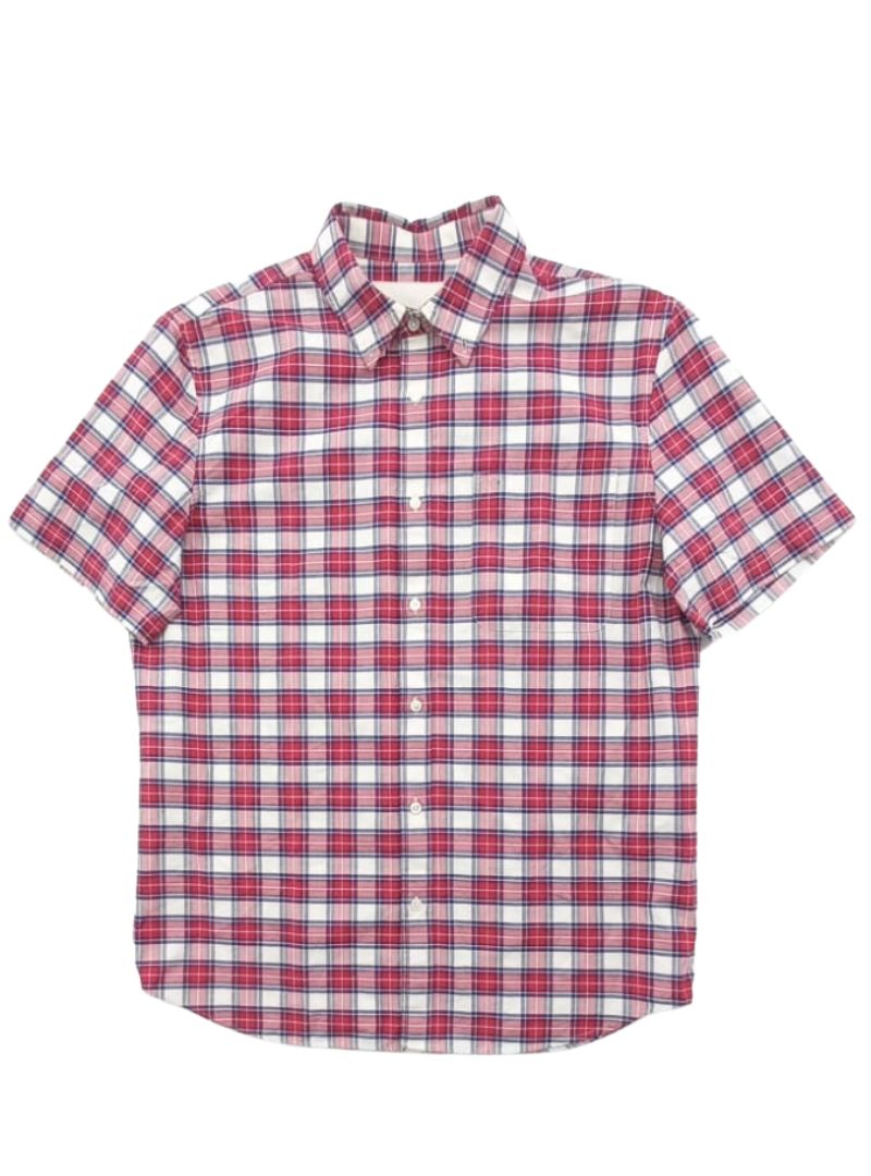 CHECKERD SHORT SLEEVE SHIRT