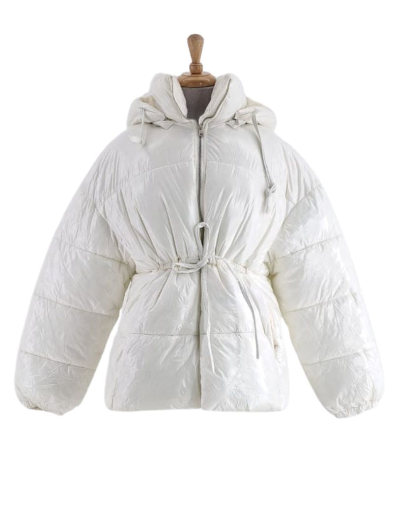 HOODED PUFFER JACKET