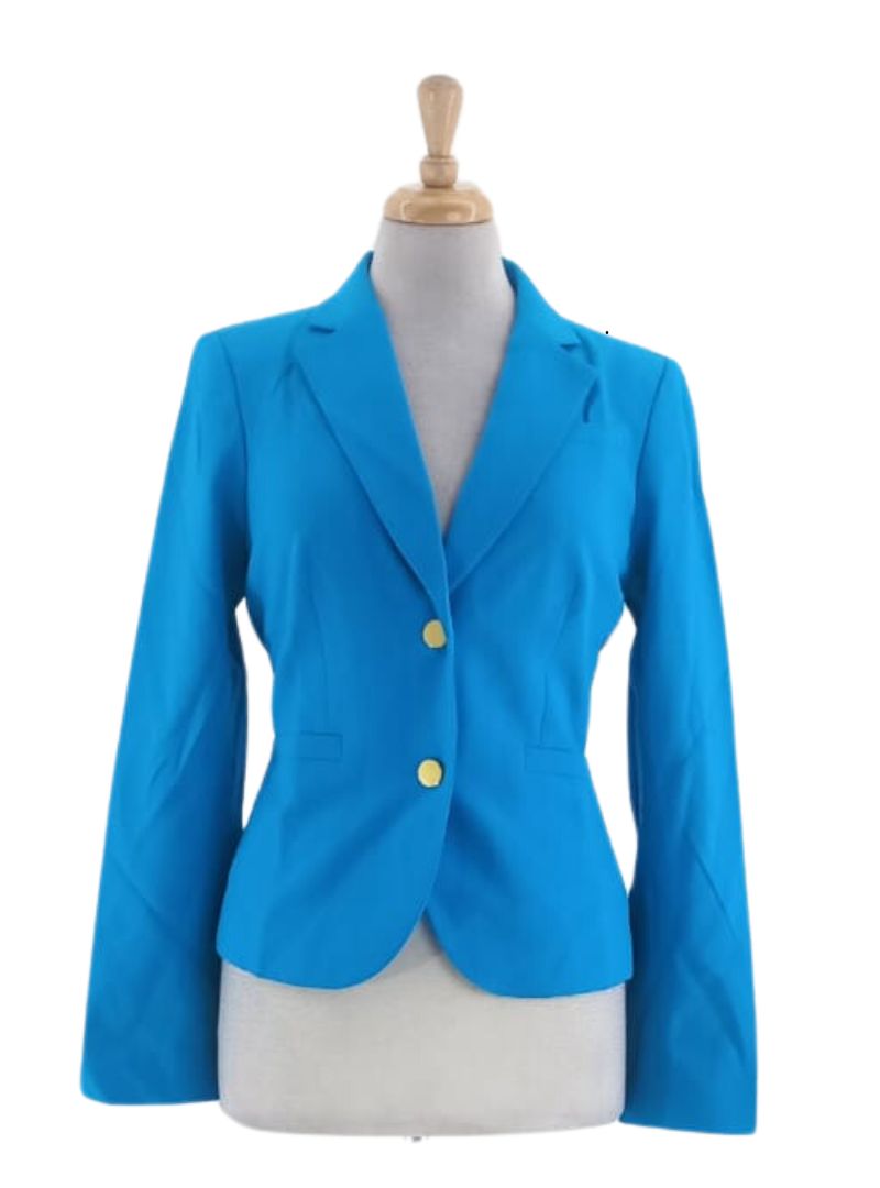 BASIC BUTTONED BLAZER JACKET