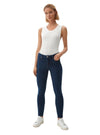 SKINNY HIGH RISE DENIM