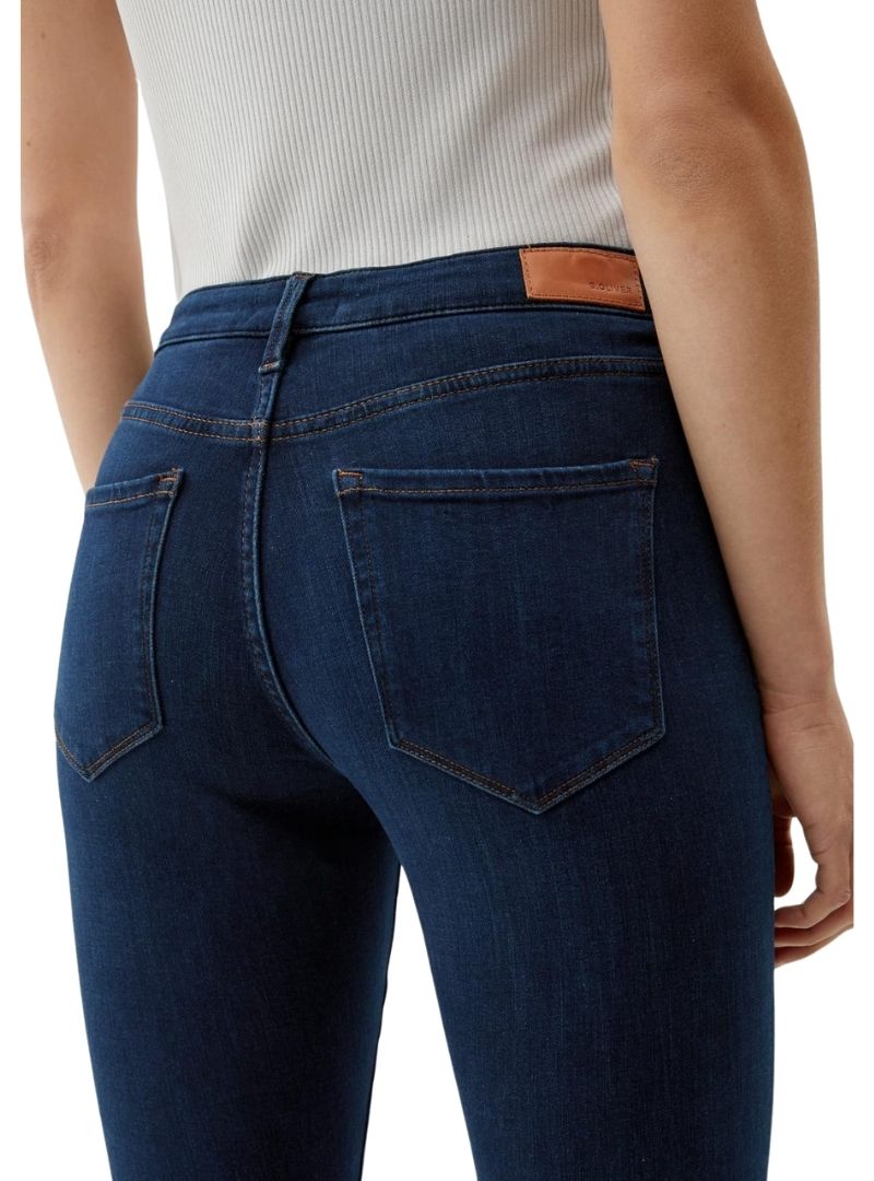 SKINNY HIGH RISE DENIM