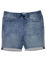 Jack & Jones Mens Jjrick Denim Shorts - Blue