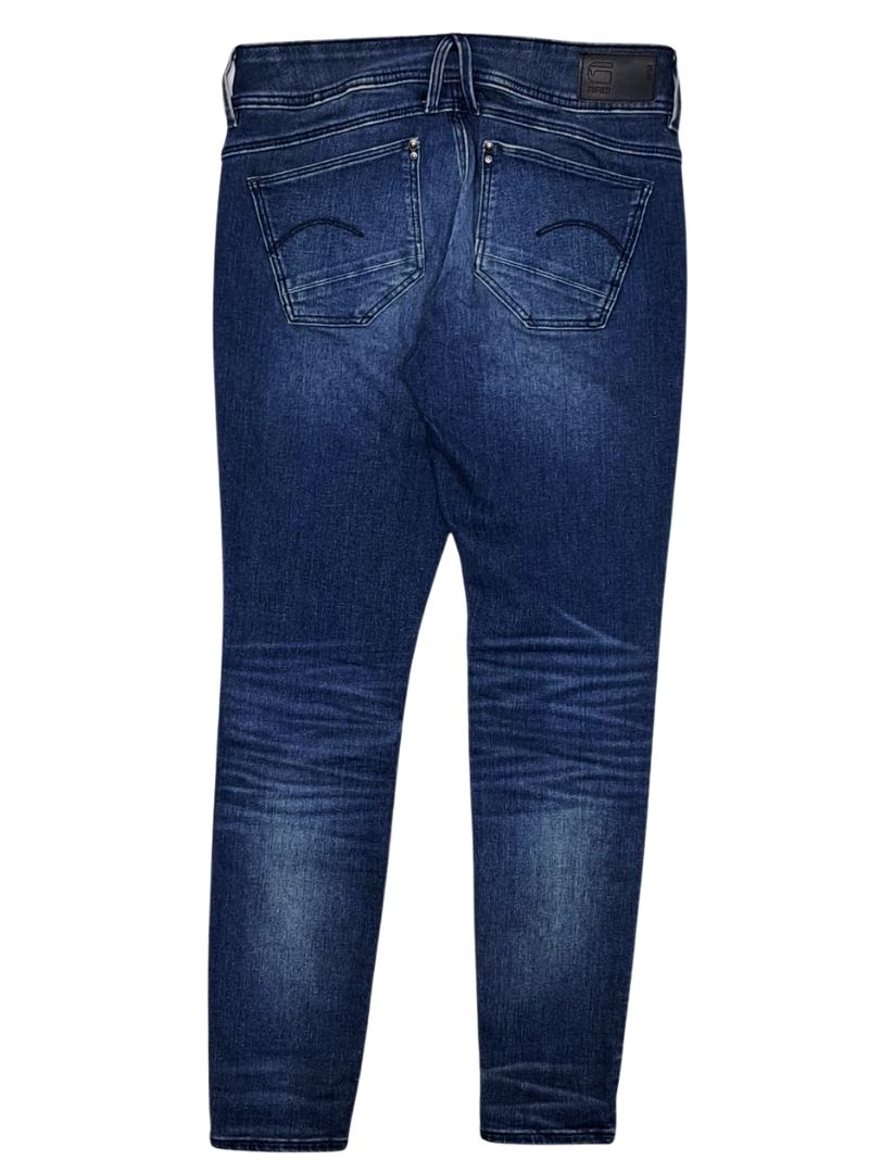 G Star Raw Jean Ladies Lynn Skinny Jean - Navy