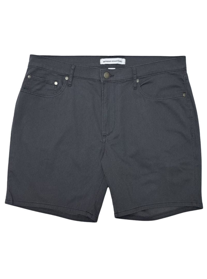 Amazon Essentials Mens Bermuda Shorts - Dark Grey