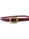 THIN BELT WITH DETAILED BUCKLE