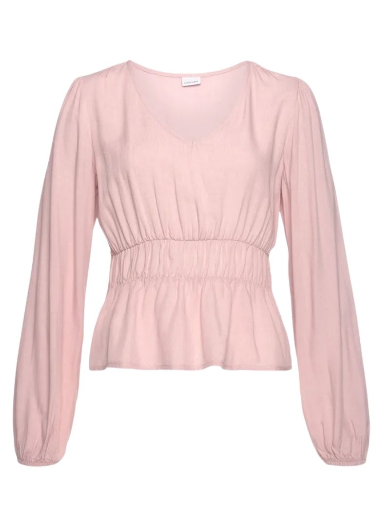 Lascana Ladies Long Sleeve Blouse - Pink