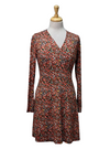 Inside Ladies Floral Dress - Red