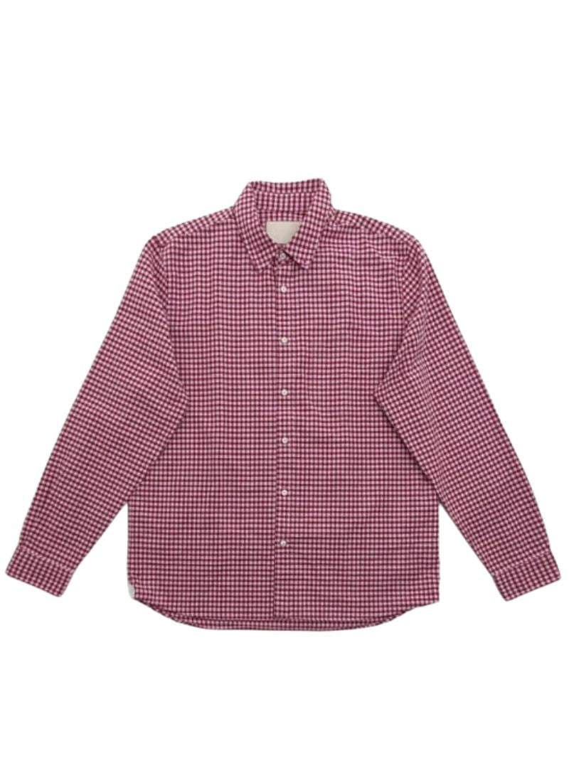 CHECKER LONG SLEEVE SHIRT