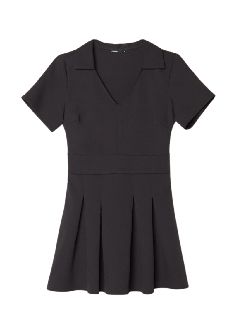 Cropp Ladies Short Sleeve Dress - Black