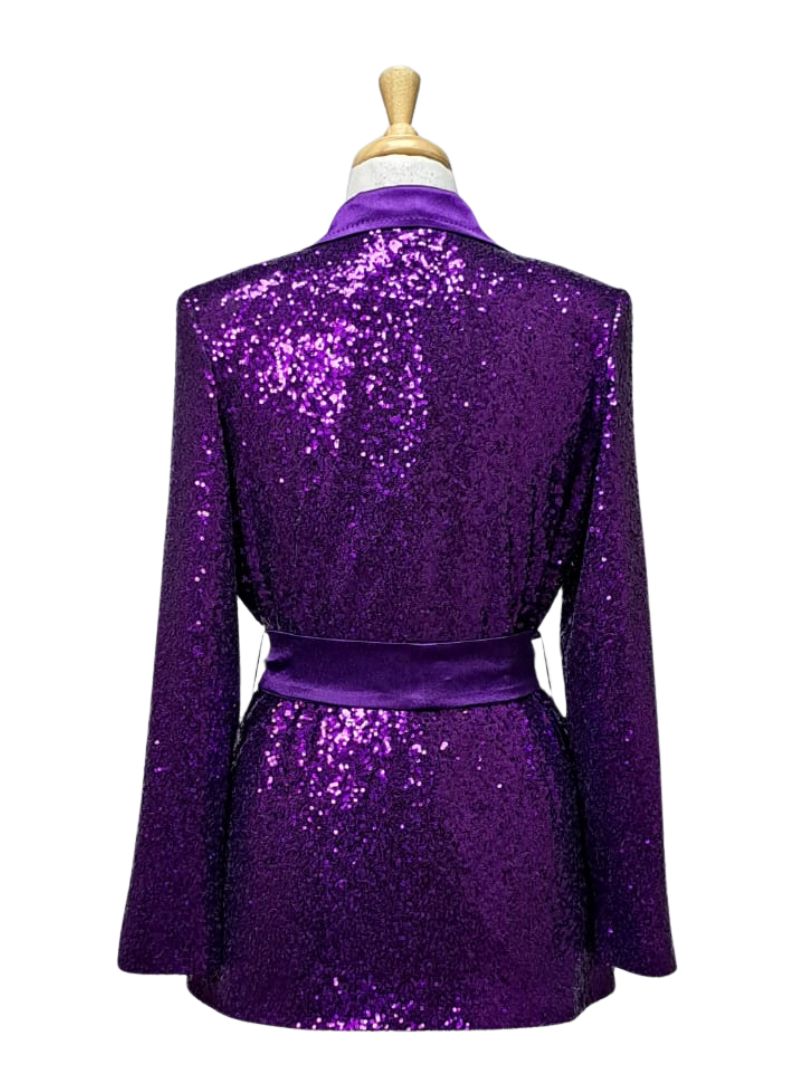 Vanessa Gounden Ladies Tabia Formal Jacket - Purple