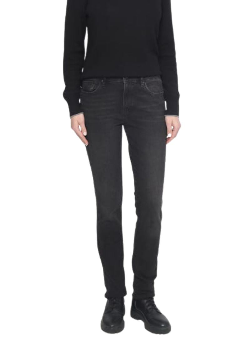 S.oliver Ladies Betsy Slim Fit Jean  Black/Grey