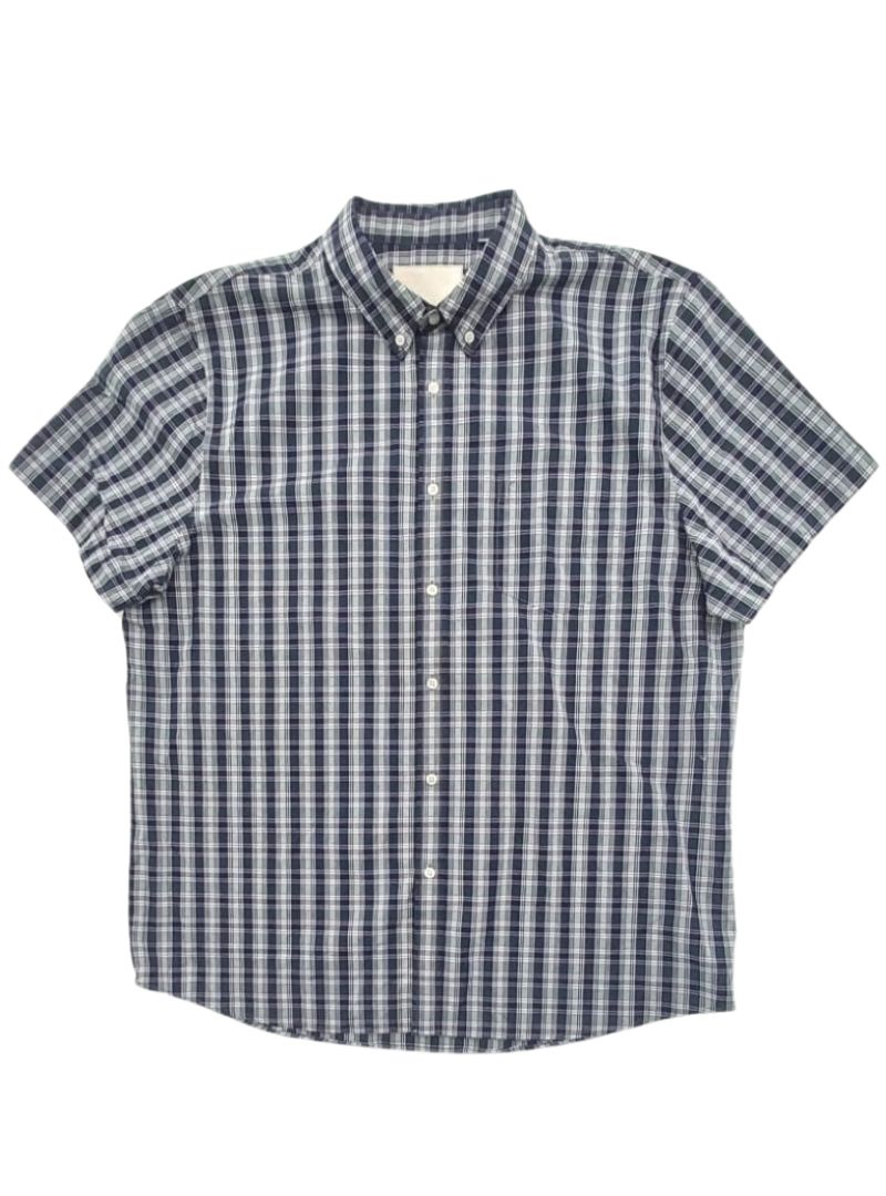 CHECKERD SHORT SLEEVE SHIRT