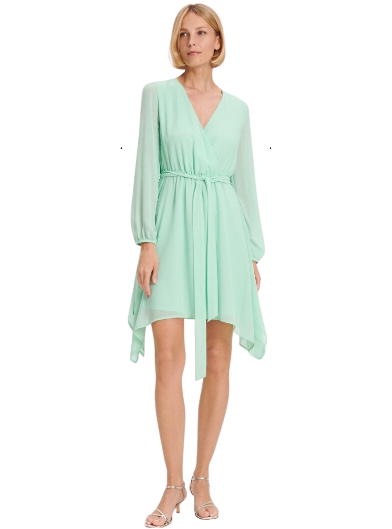 Reserved Ladies Chiffon Dress - Mint Green