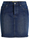 LESLEY HIGH WAIST DENIM SKIRT