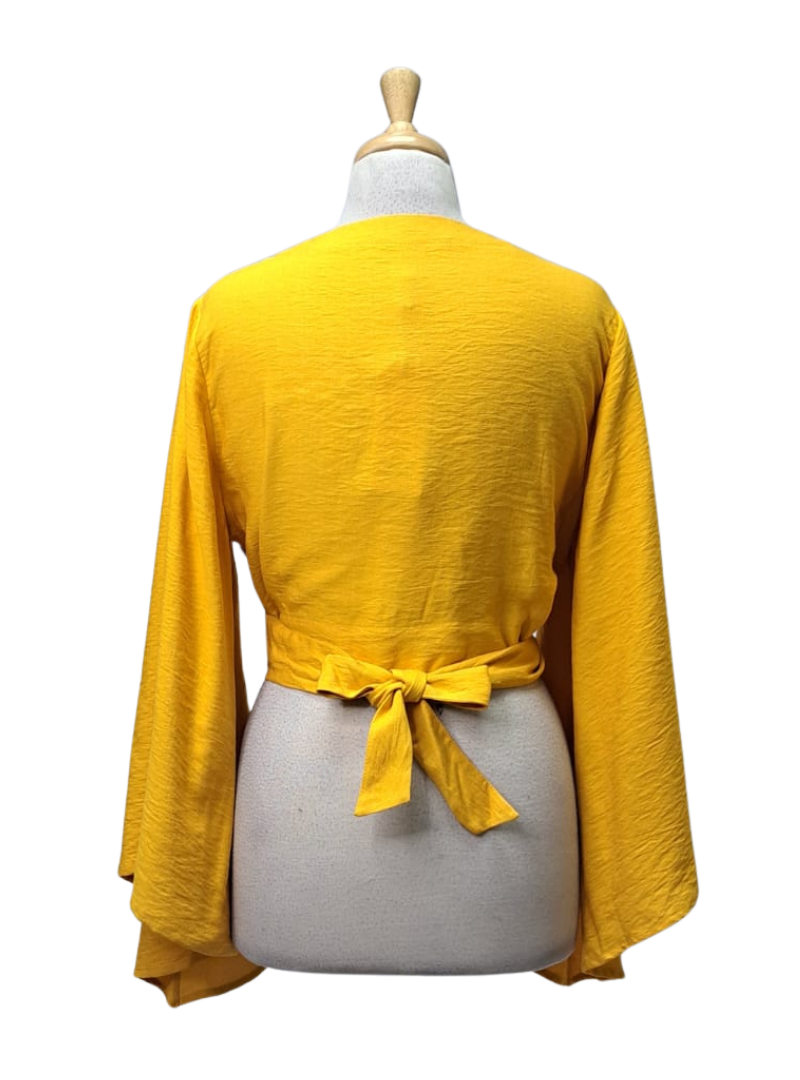 Vanessa Gounden Yana Casual Top - Yellow