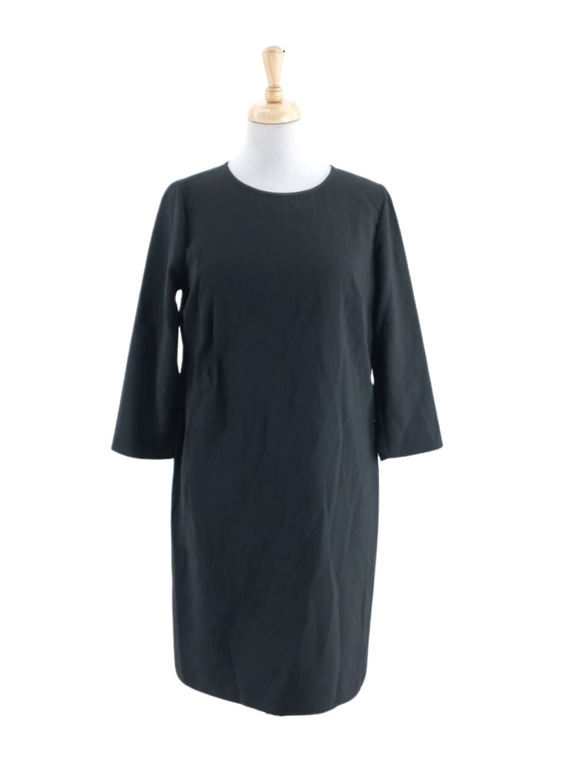 BASIC THREE QUARTER SLEEVE DRESS