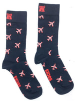 PLANE DETAILED SOCKS