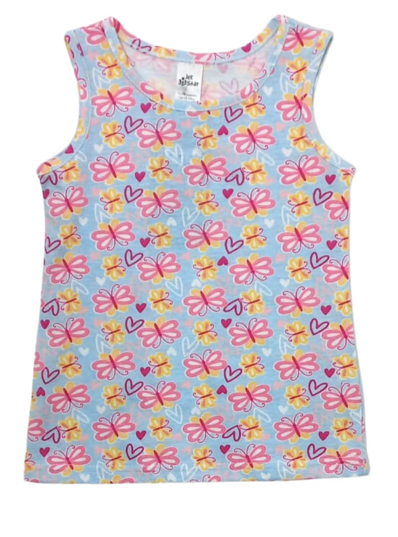 BUTTERFLY DETAILED VEST TEE