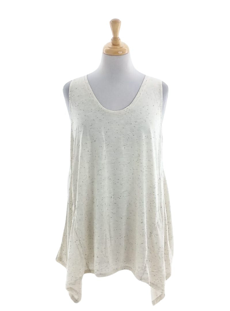 TEXTURED LOOSE FIT TANK TOP