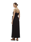 Vero Moda Ladies Curve Easy Joy Slit Maxi Dress - Black
