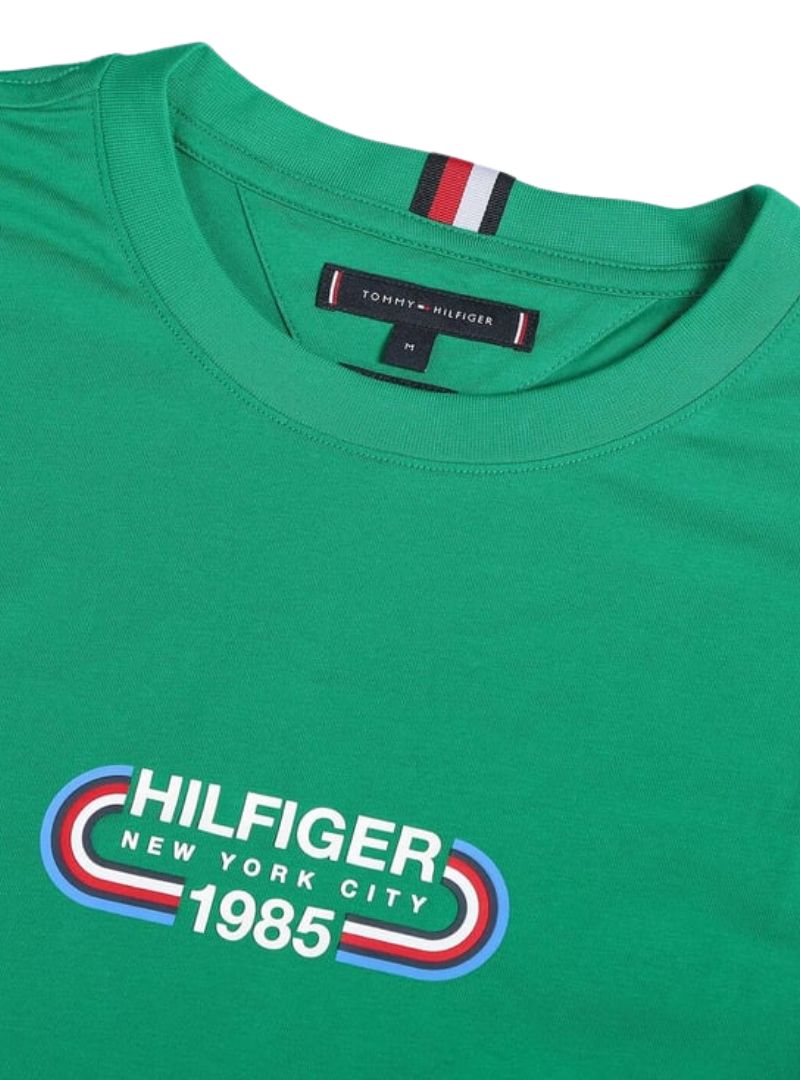 Tommy Hilfiger Men Printed Tee - Green
