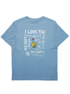 ''LOVE'' PRINTED CREW TEE