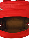 Ditsibi Genuine Leather Backpack - Red