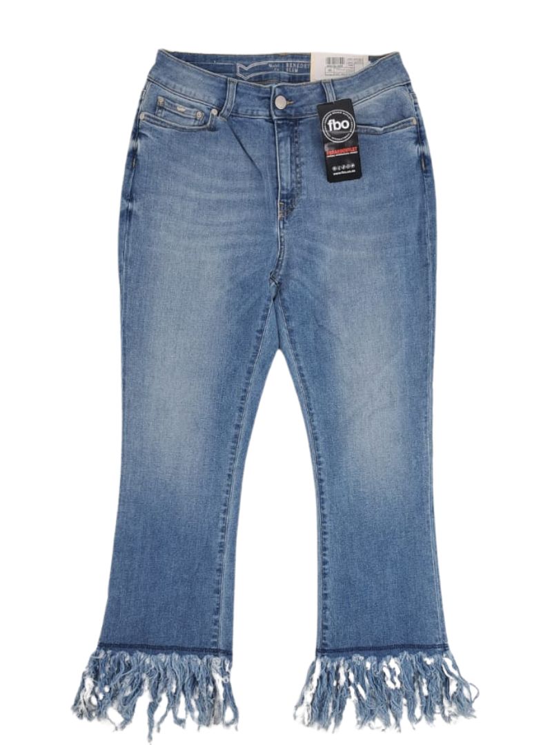 BENEDETTA TASSLE DETAIL DENIM