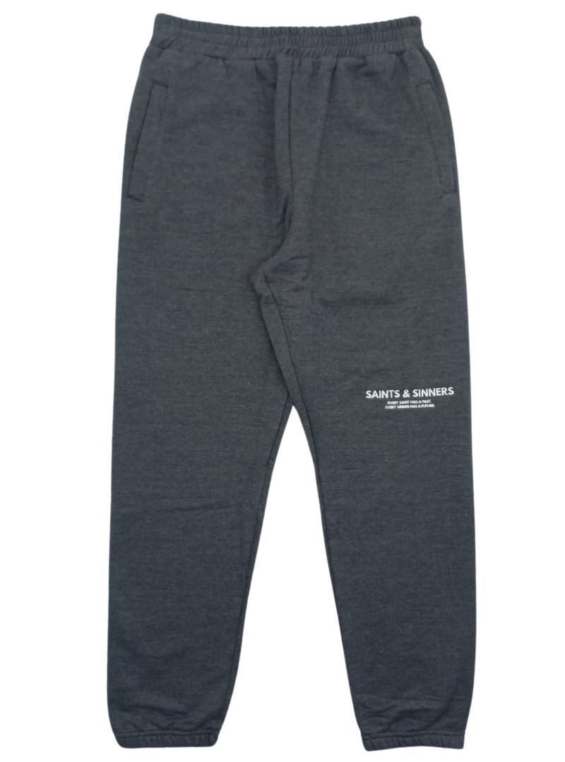 LOGO EMBROIDED FLEECE BOTTOM