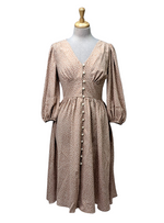 Vanessa Gounden Hayat Dress - Beige