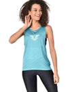 Sleeveless Loose Fit Active Tee