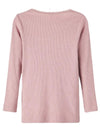 Name It Kids Rib Long Sleeve Top - Dusty Pink