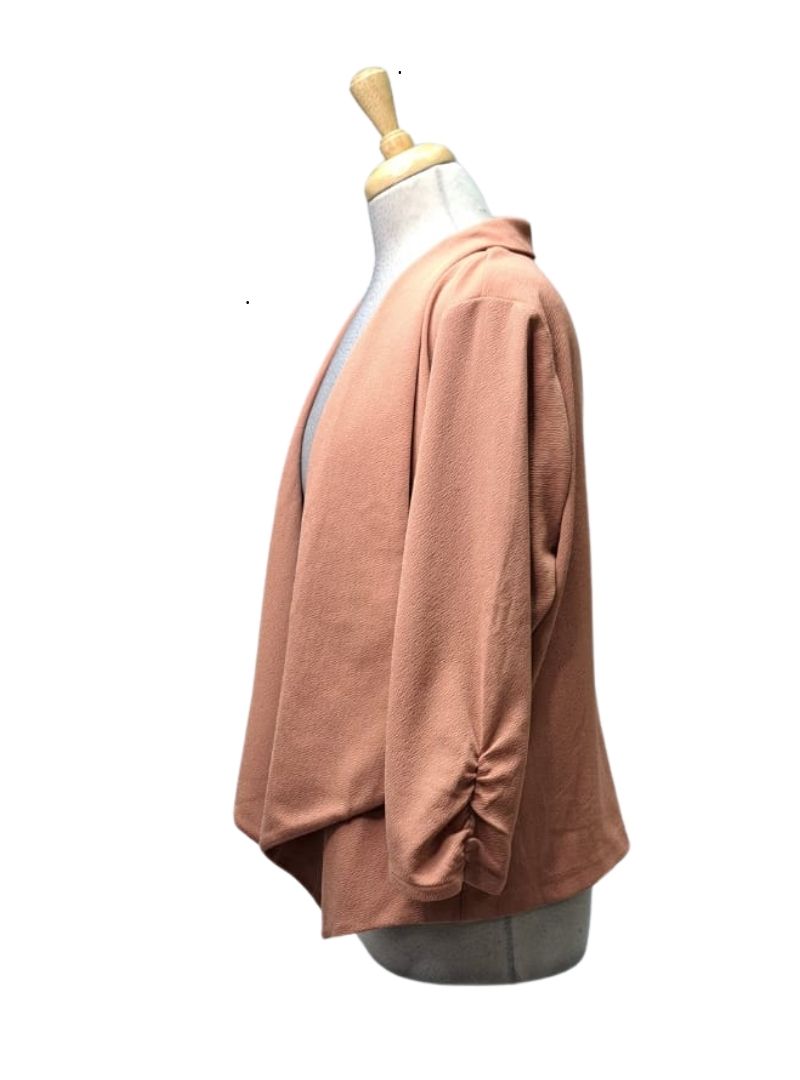International Brand #Cutlable Ladies Casual Jacket - Dusty Pink